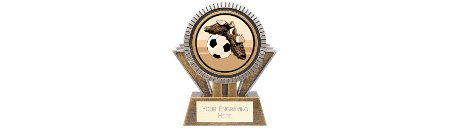 APEX FOOTBALL BOOT AND BALL TROPHY - 3 SIZES - 13CM TO 18CM APEX FOOTBALL BOOT AND BALL TROPHY - 3 SIZES - 13CM TO 18CM